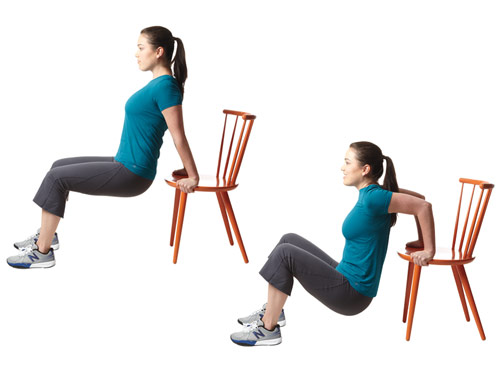 Ilustrasi: Chair dip